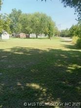 412 W Elm St, Fort Gibson, OK 74434 - view of grassy yard