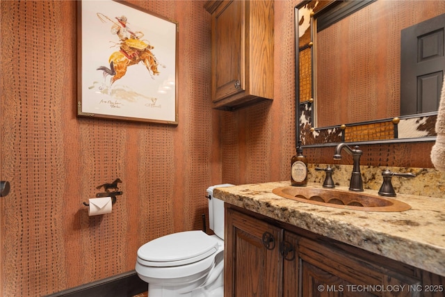 3511 E 181st St S, Bixby, OK 74008 - bathroom with vanity and toilet