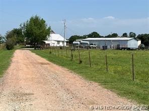 596 Forest Ln, Durant, OK 74701 - view of dirt / gravel road