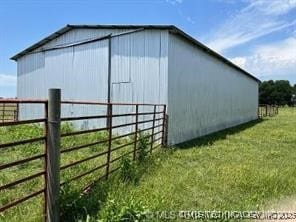 596 Forest Ln, Durant, OK 74701 - view of pole building