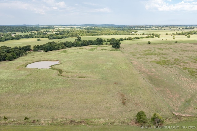 596 Forest Ln, Durant, OK 74701 - overview of rural landscape