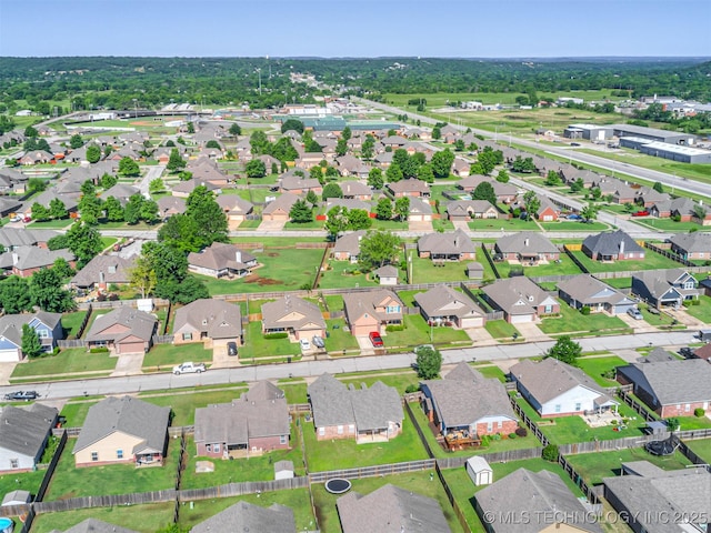 217 D P Newman Cir, Kiefer, OK 74041 - aerial view of property's location with nearby suburban area