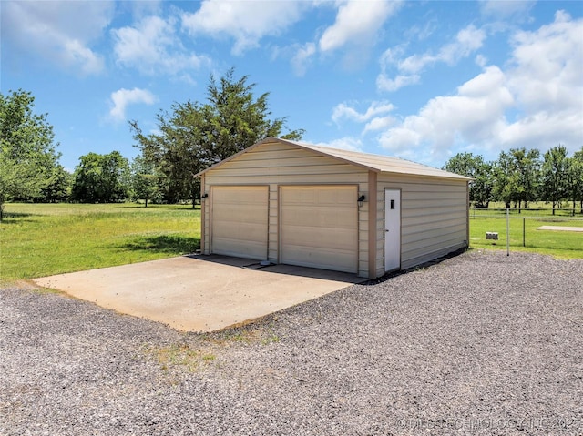 26115 US Highway 70, Bokchito, OK 74726 - view of detached garage