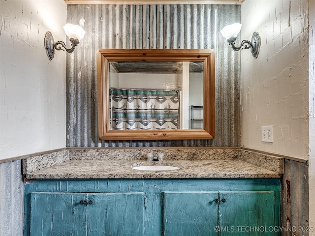 32550 S 250th Rd, Henryetta, OK 74437 - bathroom featuring vanity