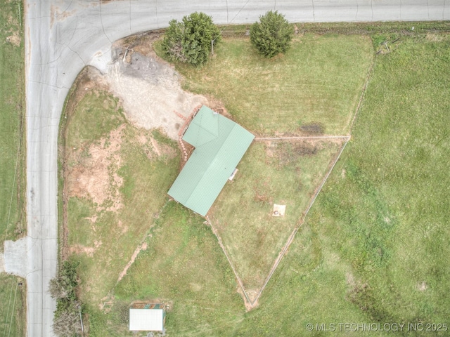 32550 S 250th Rd, Henryetta, OK 74437 - aerial view