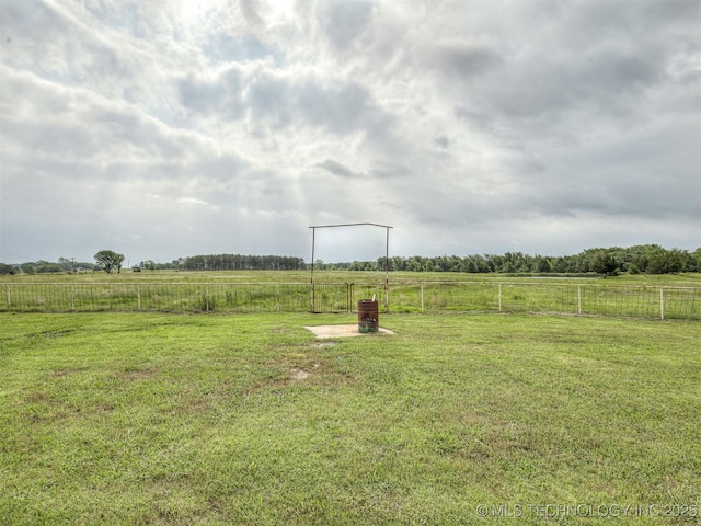 32550 S 250th Rd, Henryetta, OK 74437 - view of yard featuring a rural view