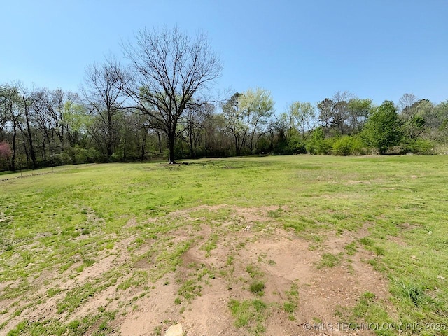 21253 S 530th Rd, Tahlequah, OK 74464 - view of grassy yard featuring a rural view