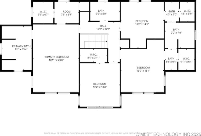 201 E 24th Pl, Tulsa, OK 74114 - property floor plan