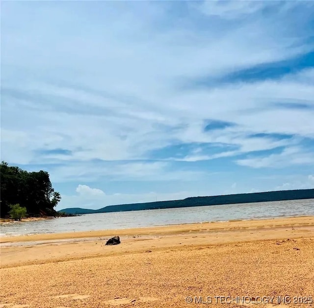 116942 S 4244th Rd, Eufaula, OK 74432 - water view featuring local beach