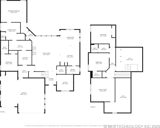 1205 W 88th St S, Tulsa, OK 74132 - property floor plan