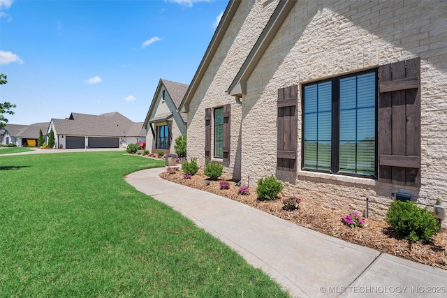 8209 N 150th Ave E, Owasso, OK 74055 - view of grassy yard