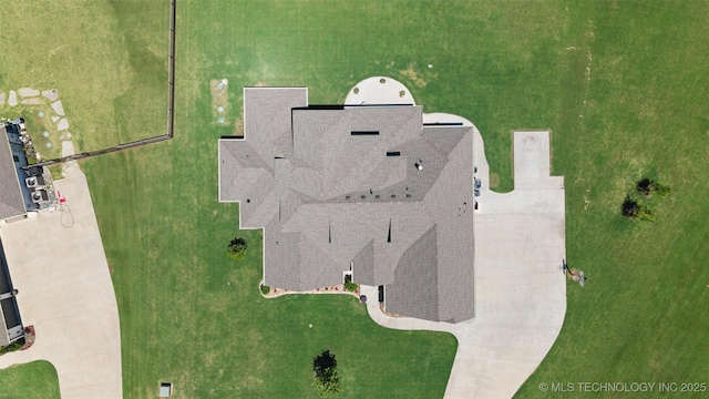 8209 N 150th Ave E, Owasso, OK 74055 - view from above of property