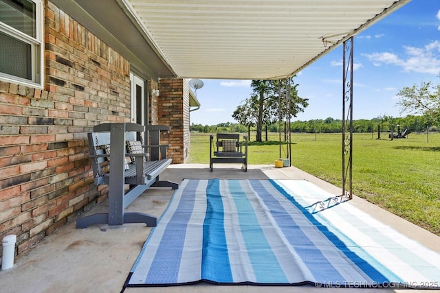 18094 S 461st E Ave, Porter, OK 74454 - view of patio