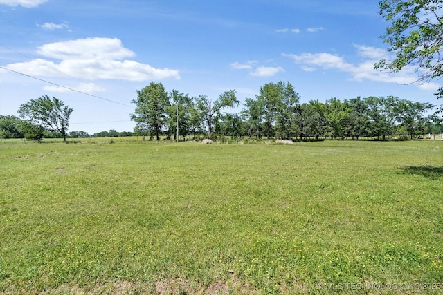 18094 S 461st E Ave, Porter, OK 74454 - view of green lawn with a view of rural / pastoral area