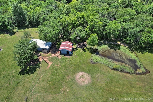 18094 S 461st E Ave, Porter, OK 74454 - aerial view of property and surrounding area