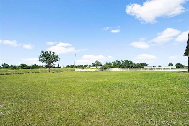 8315 S 2nd W, Muskogee, OK 74401 - view of yard with a rural view
