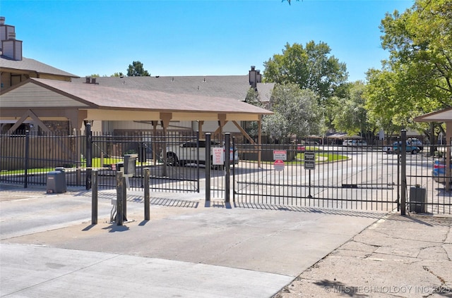 6374 S 80th E Ave Unit A, Tulsa, OK 74133 - view of gate