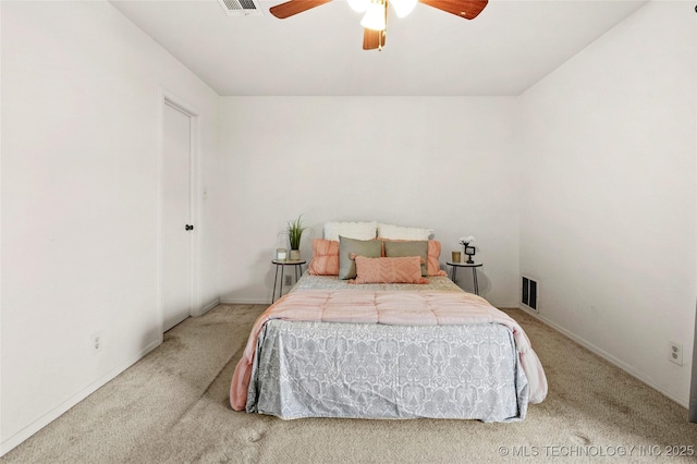 6374 S 80th E Ave Unit A, Tulsa, OK 74133 - carpeted bedroom featuring baseboards and ceiling fan