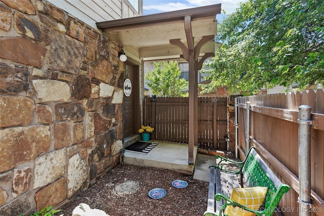6374 S 80th E Ave Unit A, Tulsa, OK 74133 - view of patio