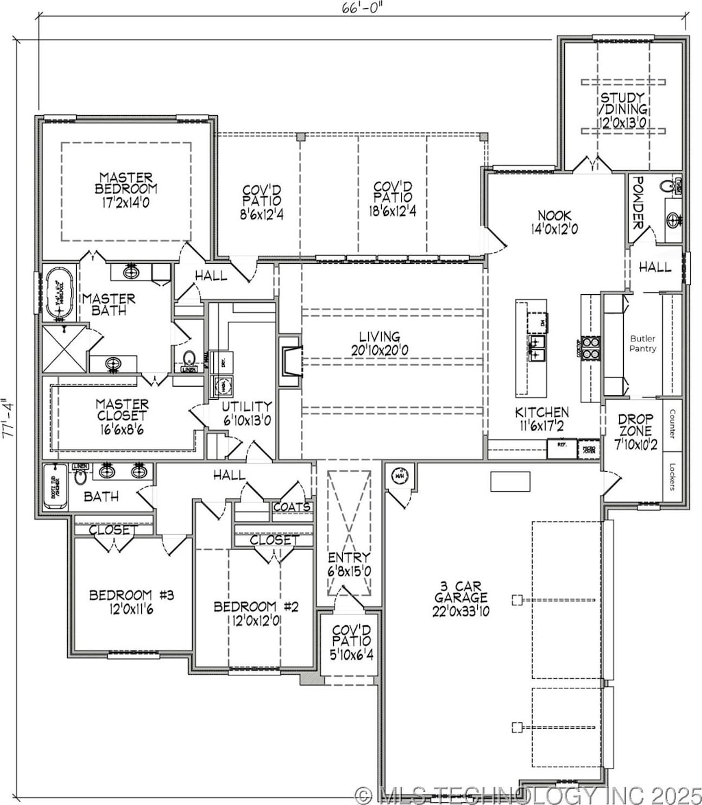 8207 E 110th St, Owasso, OK 74055 - room layout