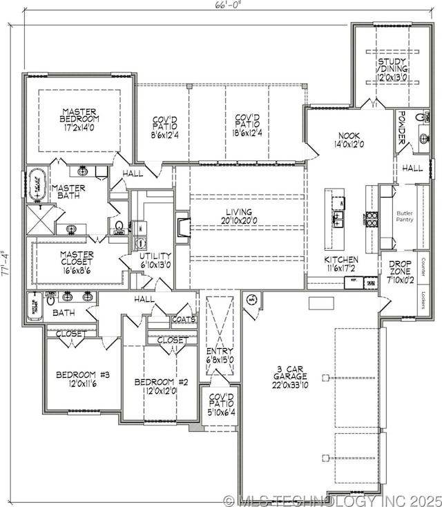 8207 E 110th St, Owasso, OK 74055 - room layout