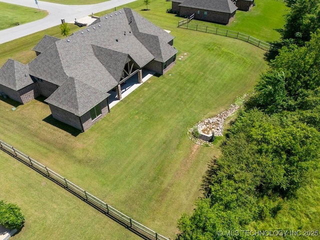10406 N 86th E Ave, Owasso, OK 74055 - aerial view of property and surrounding area
