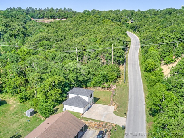 228 W Ohio Ave, Kiefer, OK 74041 - drone / aerial view of a forest