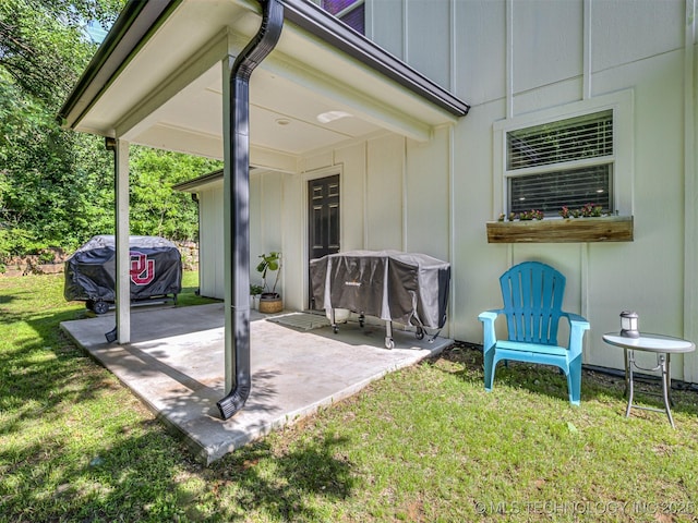 228 W Ohio Ave, Kiefer, OK 74041 - view of patio with area for grilling