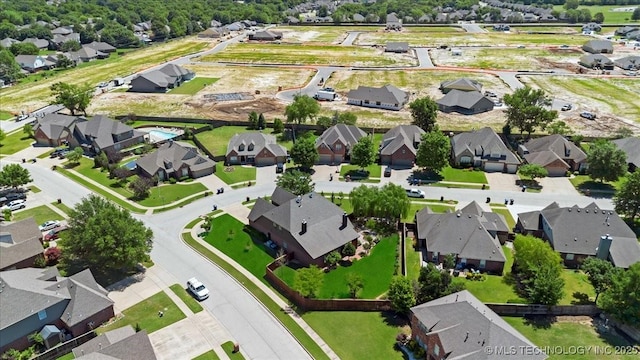 3000 S Tamarack Ave, Broken Arrow, OK 74012 - aerial view of property's location with nearby suburban area