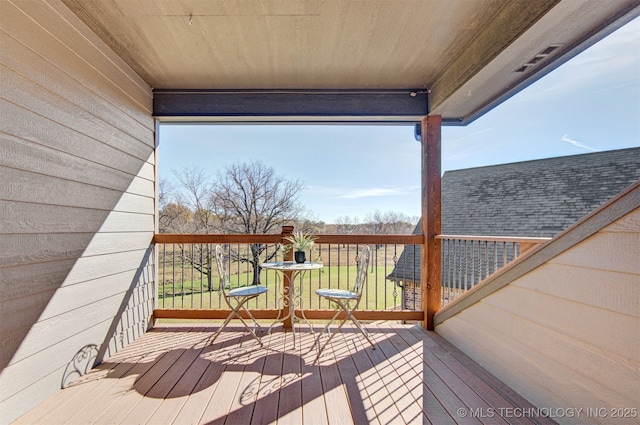 4748 N 4318th Rd, Pryor, OK 74361 - view of deck