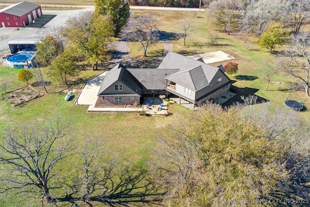 4748 N 4318th Rd, Pryor, OK 74361 - view from above of property