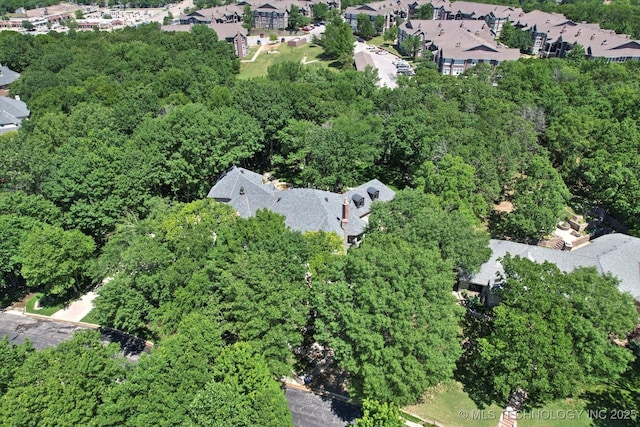 5011 E 84th St, Tulsa, OK 74137 - aerial view of property's location with nearby suburban area