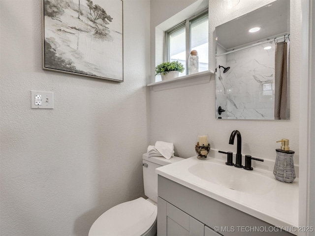 5015 S 89th E Pl, Tulsa, OK 74145 - full bathroom with vanity and a marble finish shower
