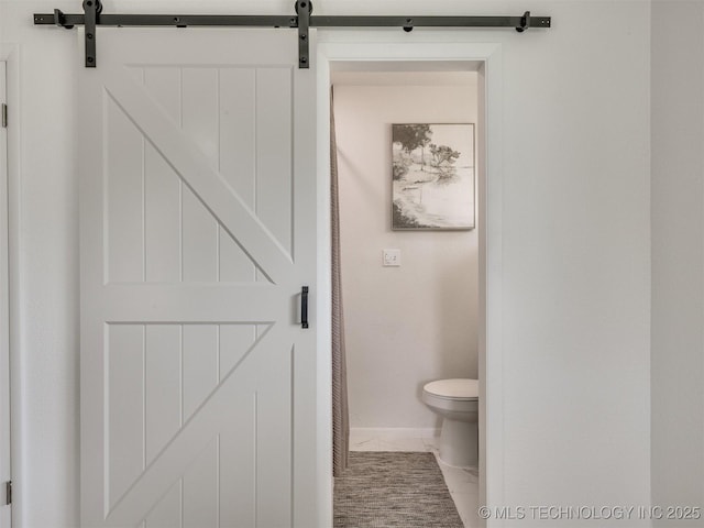 5015 S 89th E Pl, Tulsa, OK 74145 - bathroom featuring toilet and baseboards