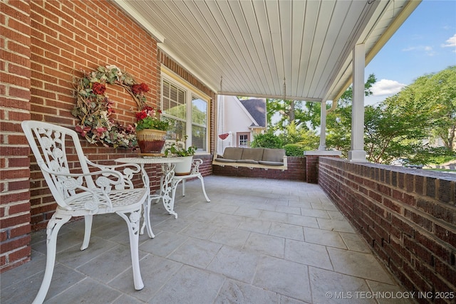 2403 S Troost Ave, Tulsa, OK 74114 - view of patio