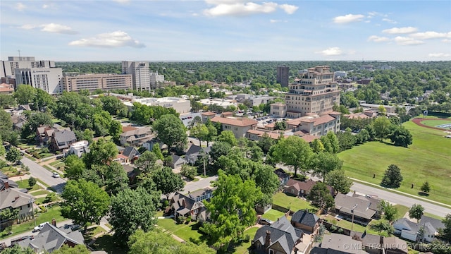 2403 S Troost Ave, Tulsa, OK 74114 - drone / aerial view