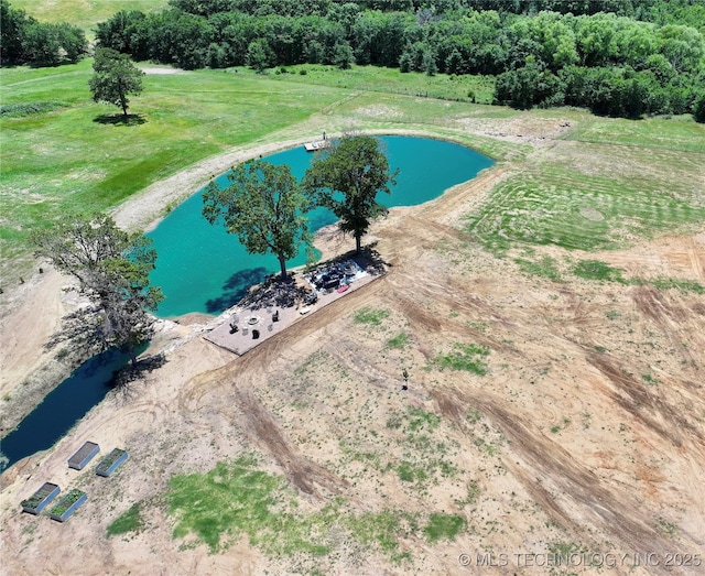 6854 Delores Dr, Sulphur, OK 73086 - view of property location featuring a large body of water