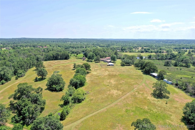 11787 S 4243rd Rd, Chelsea, OK 74016 - view of rural area with a forest