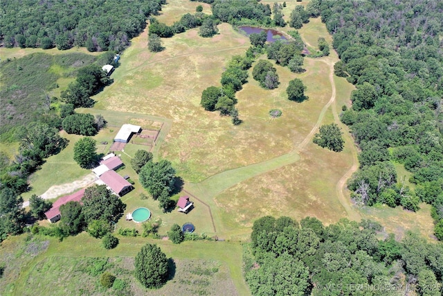 11787 S 4243rd Rd, Chelsea, OK 74016 - aerial view of property's location