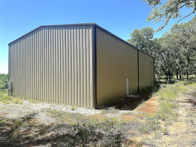 199 Shadow Ln, Ardmore, OK 73401 - view of pole building