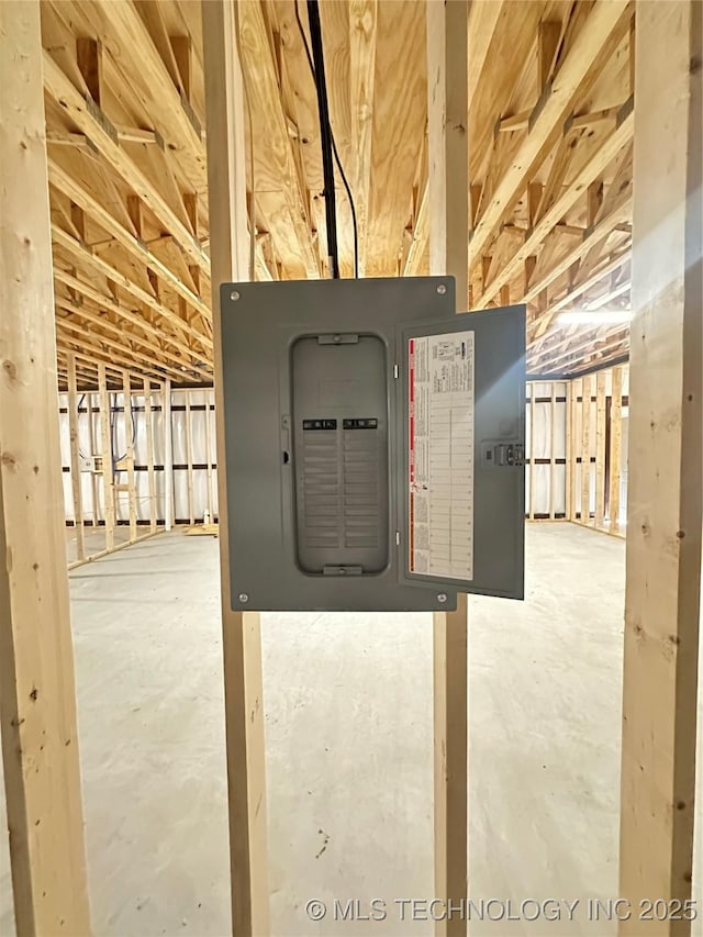 199 Shadow Ln, Ardmore, OK 73401 - utility room featuring electric panel