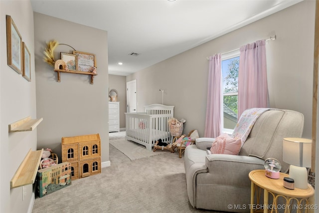 12014 S Kingston Pl, Tulsa, OK 74137 - bedroom featuring carpet floors and recessed lighting