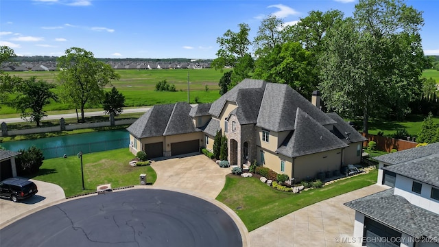 12014 S Kingston Pl, Tulsa, OK 74137 - drone / aerial view of a large body of water