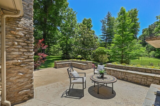 3898 E 72nd St, Tulsa, OK 74136 - view of patio