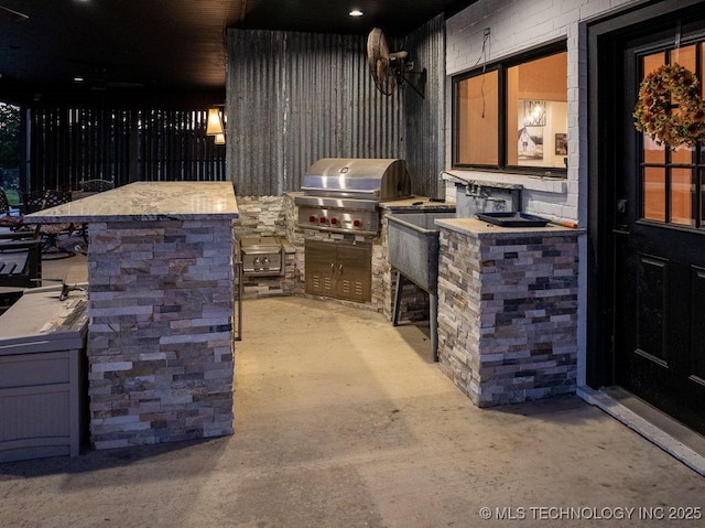 589 Three Mile Rd, Durant, OK 74701 - view of patio / terrace
