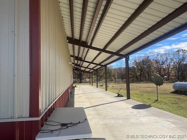 376 Lotoroc Ranch Rd, Barnsdall, OK 74002 - view of patio