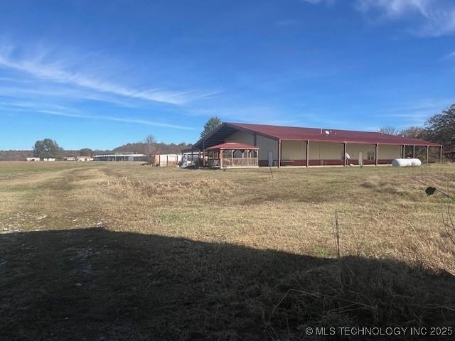 376 Lotoroc Ranch Rd, Barnsdall, OK 74002 - view of rear view of house