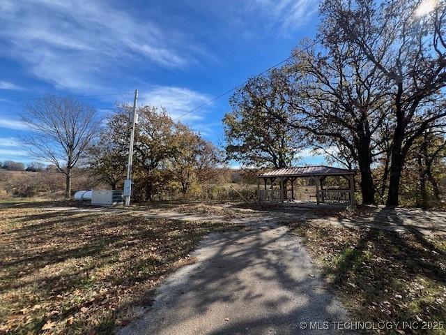376 Lotoroc Ranch Rd, Barnsdall, OK 74002 - view of asphalt driveway