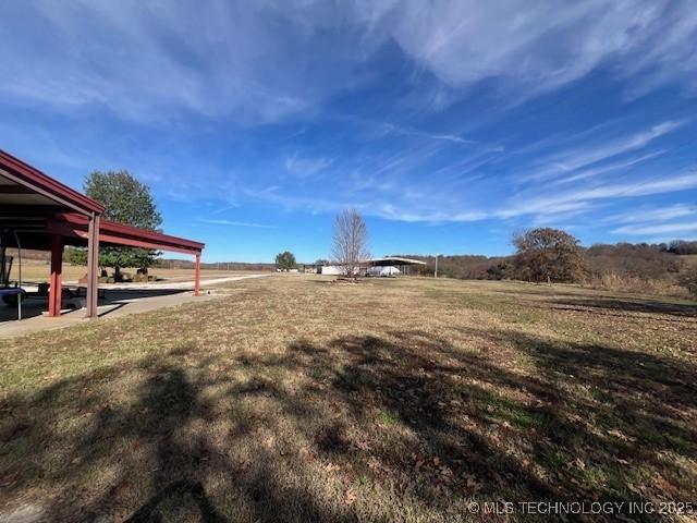 376 Lotoroc Ranch Rd, Barnsdall, OK 74002 - view of yard