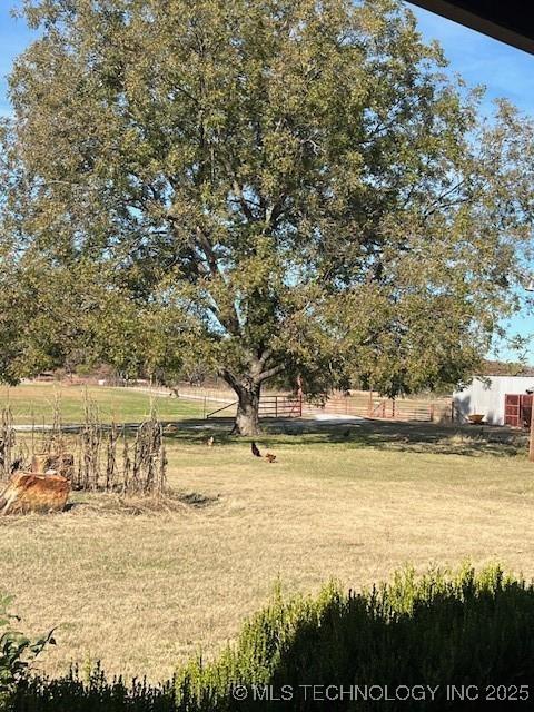 376 Lotoroc Ranch Rd, Barnsdall, OK 74002 - view of yard